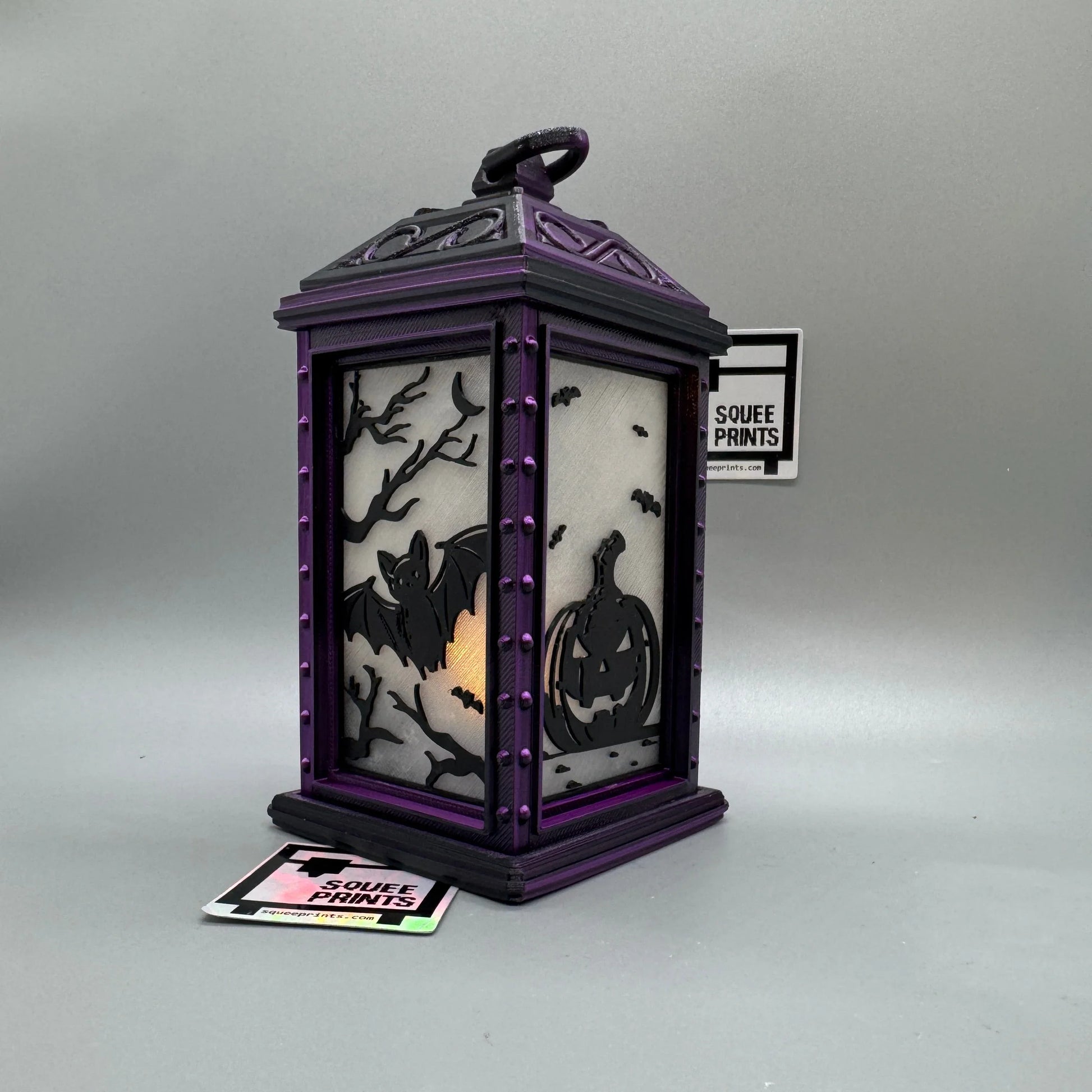 Mini Halloween Lantern | LED Tealight | Horror Decor - Squee Prints