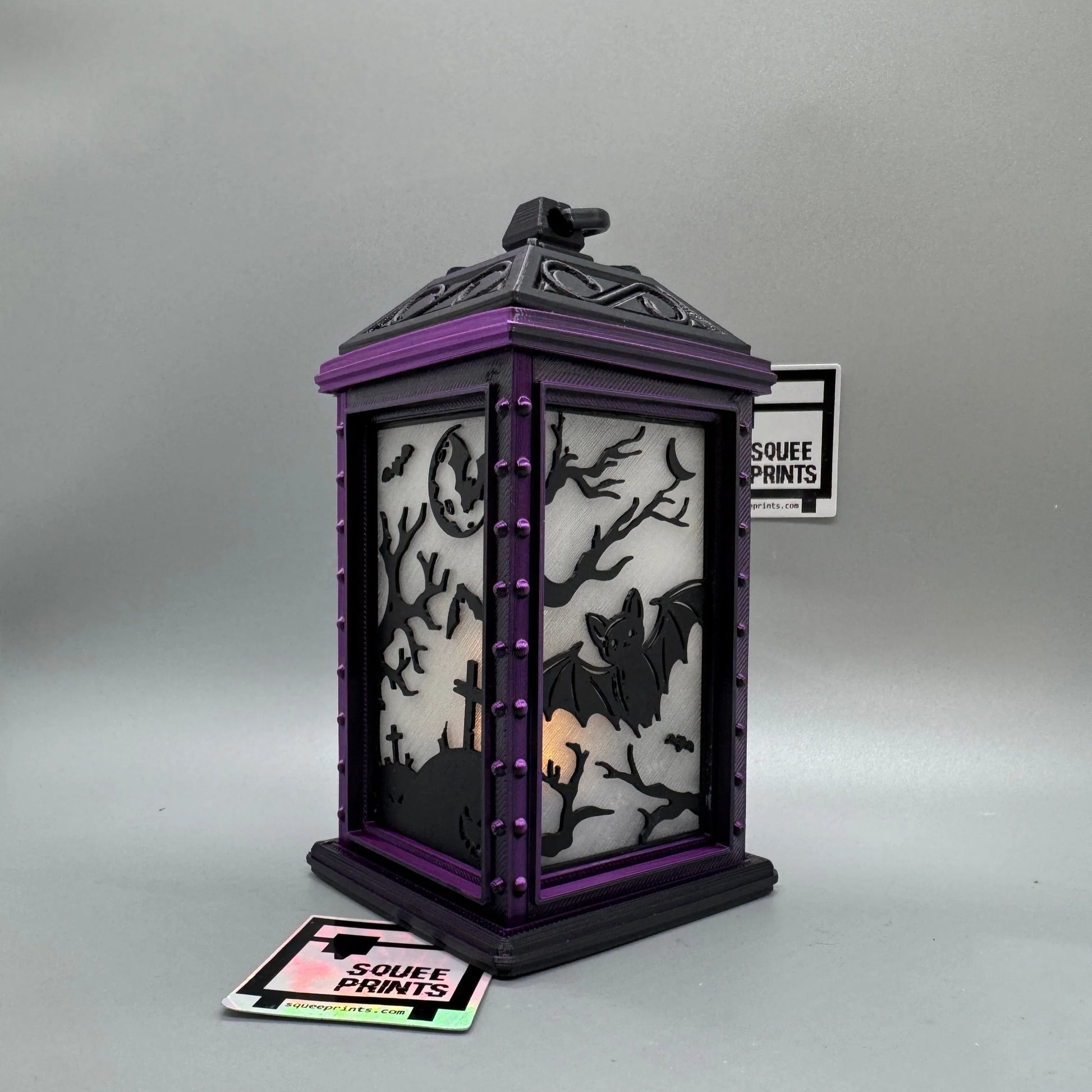Mini Halloween Lantern | LED Tealight | Horror Decor - Squee Prints