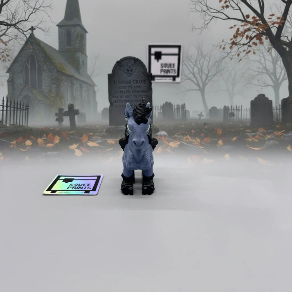 Mini Headless Horseman | The Legend of Sleepy Hollow | Flexi Figure - Squee Prints