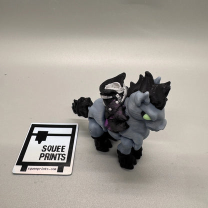 Mini Headless Horseman | The Legend of Sleepy Hollow | Flexi Figure - Squee Prints