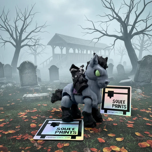 Mini Headless Horseman | The Legend of Sleepy Hollow | Flexi Figure - Squee Prints