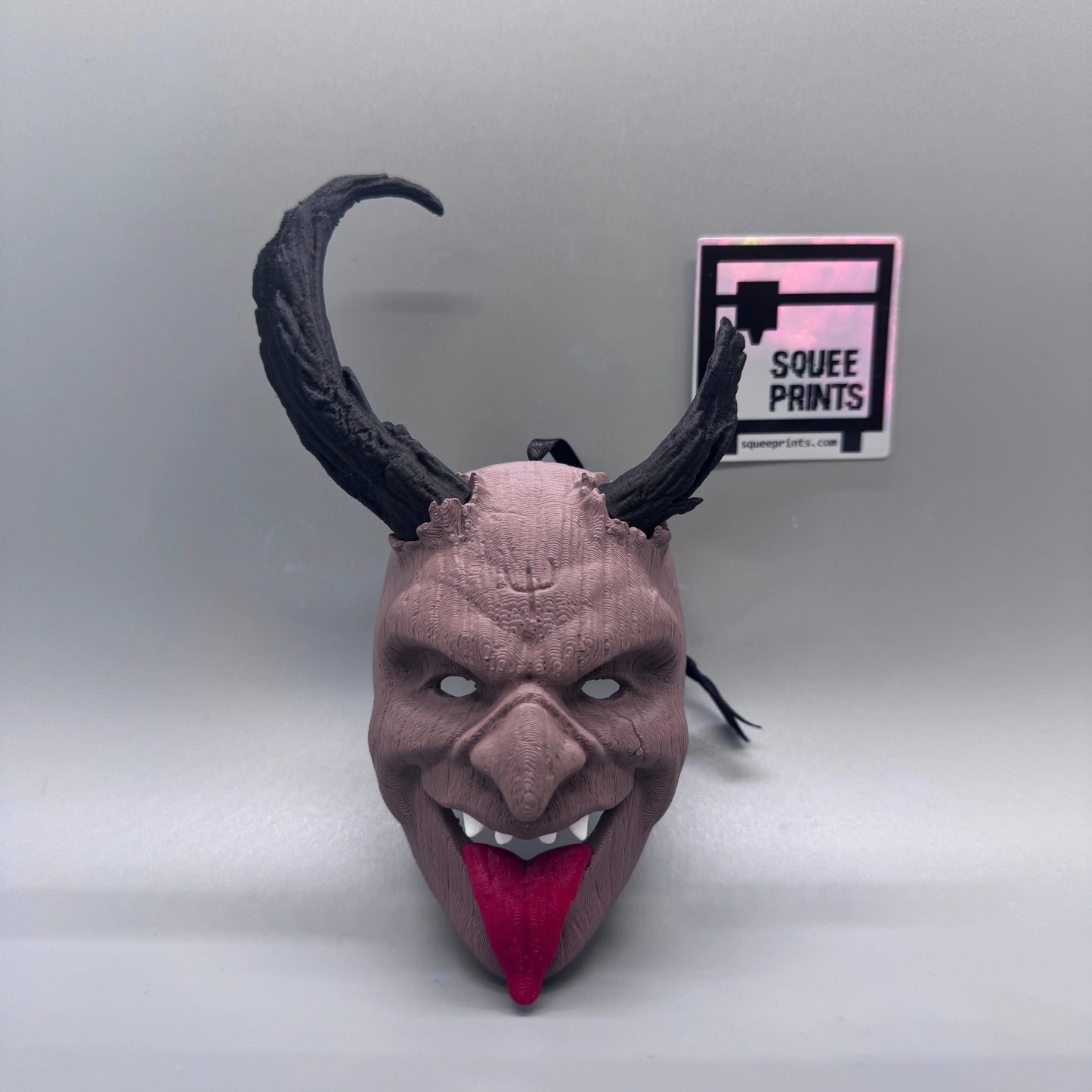 Krampus Ornament Mask | Creepmas | Krampusnacht | Gothic Christmas - Squee Prints