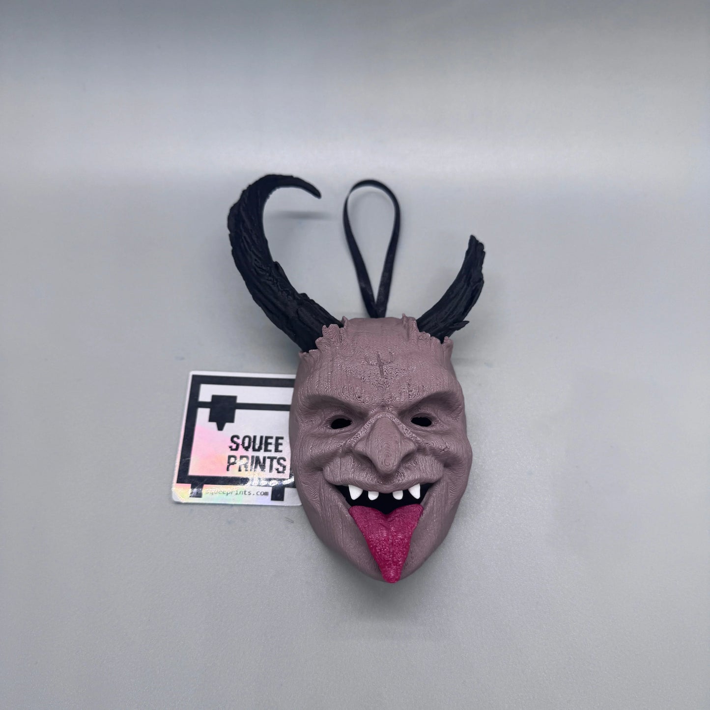 Krampus Ornament Mask | Creepmas | Krampusnacht | Gothic Christmas - Squee Prints