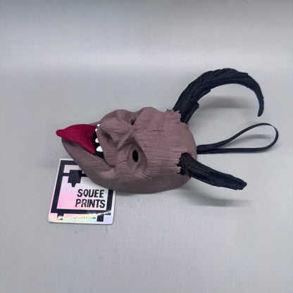Krampus Ornament Mask | Creepmas | Krampusnacht | Gothic Christmas - Squee Prints