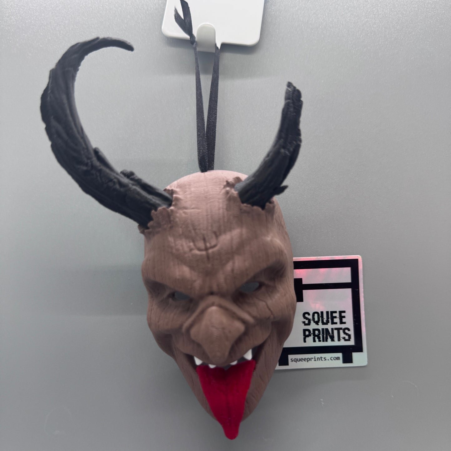 Krampus Ornament Mask | Creepmas | Krampusnacht | Gothic Christmas