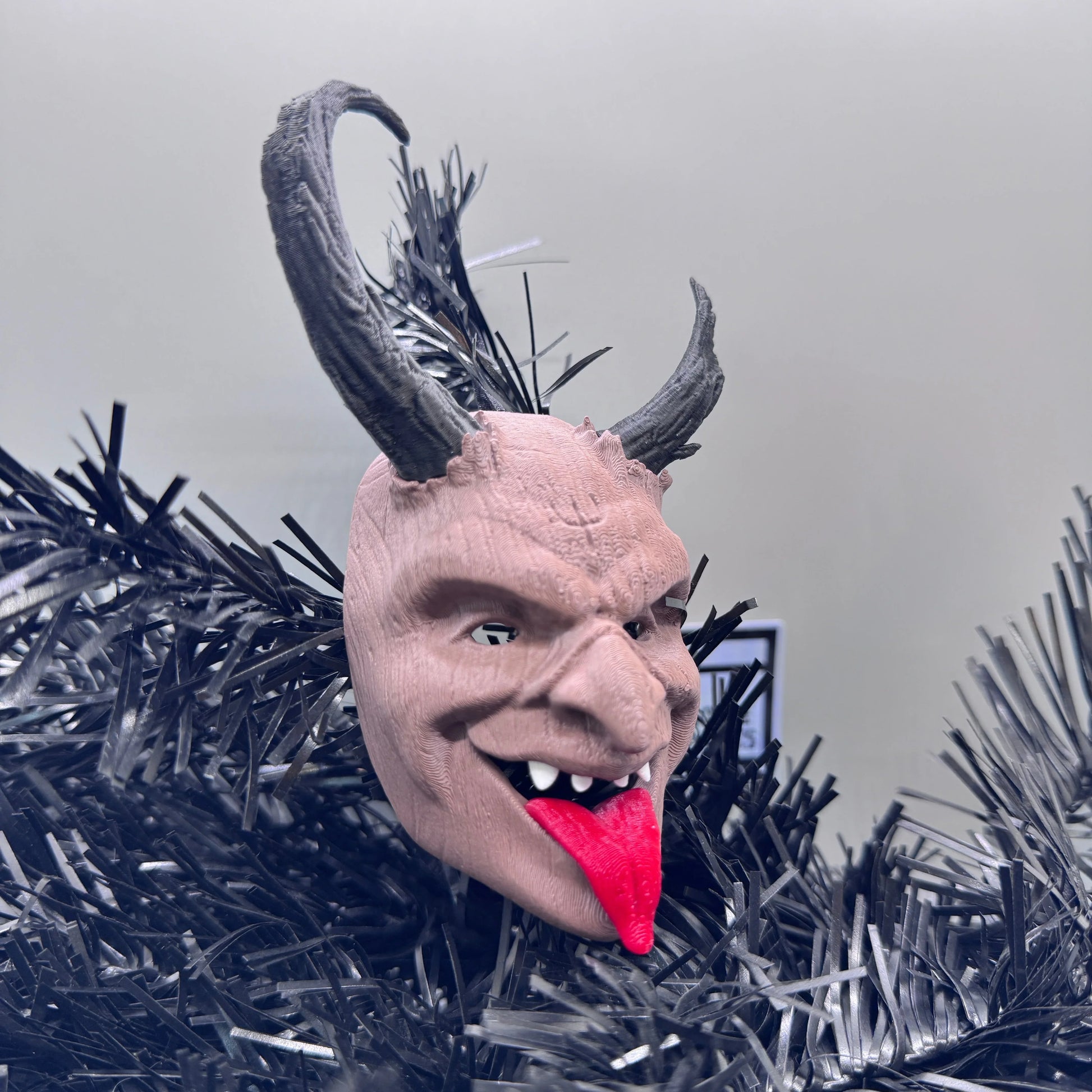 Krampus Ornament Mask | Creepmas | Krampusnacht | Gothic Christmas - Squee Prints