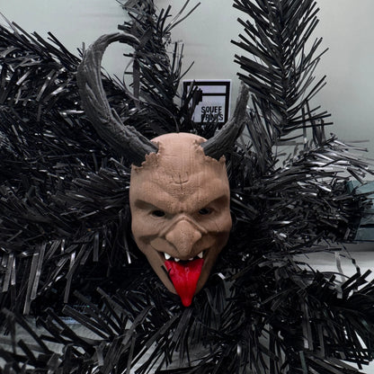 Krampus Ornament Mask | Creepmas | Krampusnacht | Gothic Christmas - Squee Prints