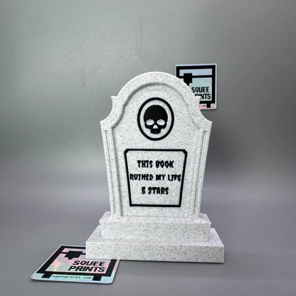 Personalized Color Headstone | Tombstone | Gravestone - Squee Prints