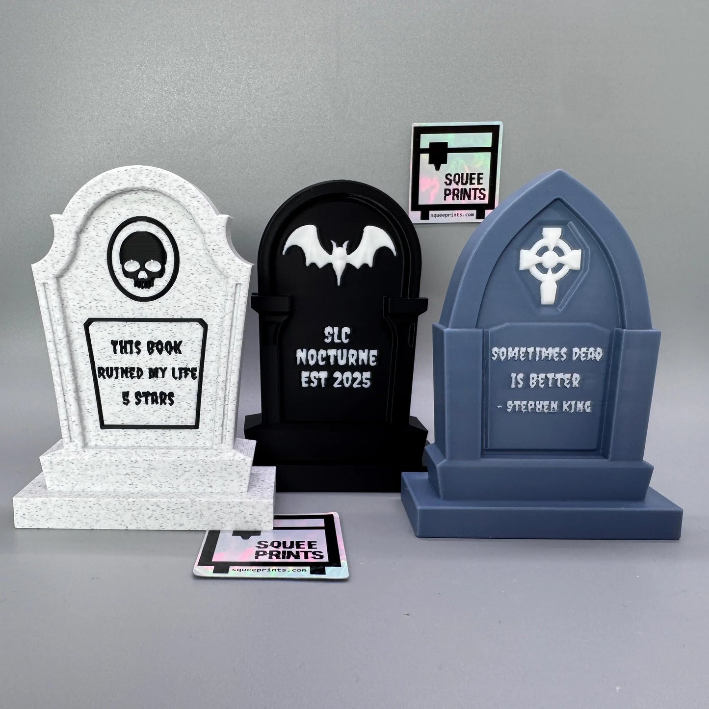 Personalized Color Headstone | Tombstone | Gravestone - Squee Prints