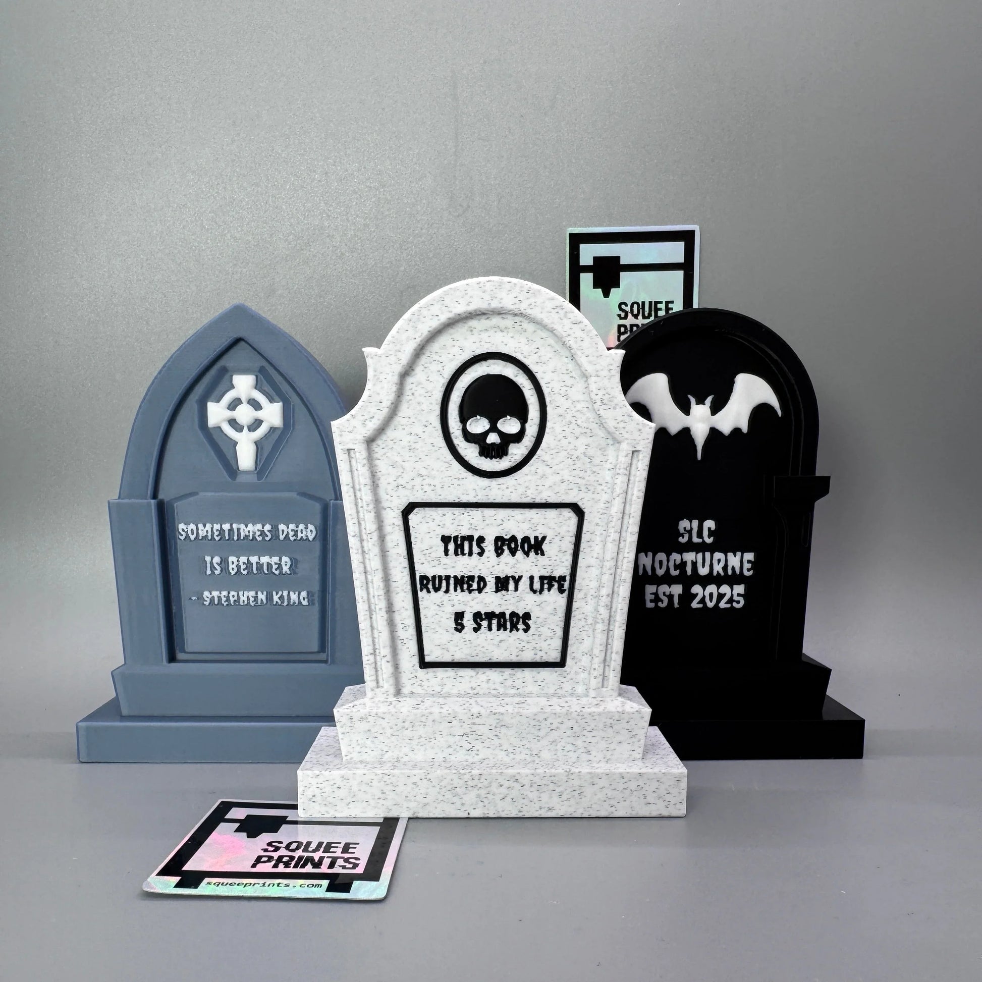 Personalized Color Headstone | Tombstone | Gravestone - Squee Prints