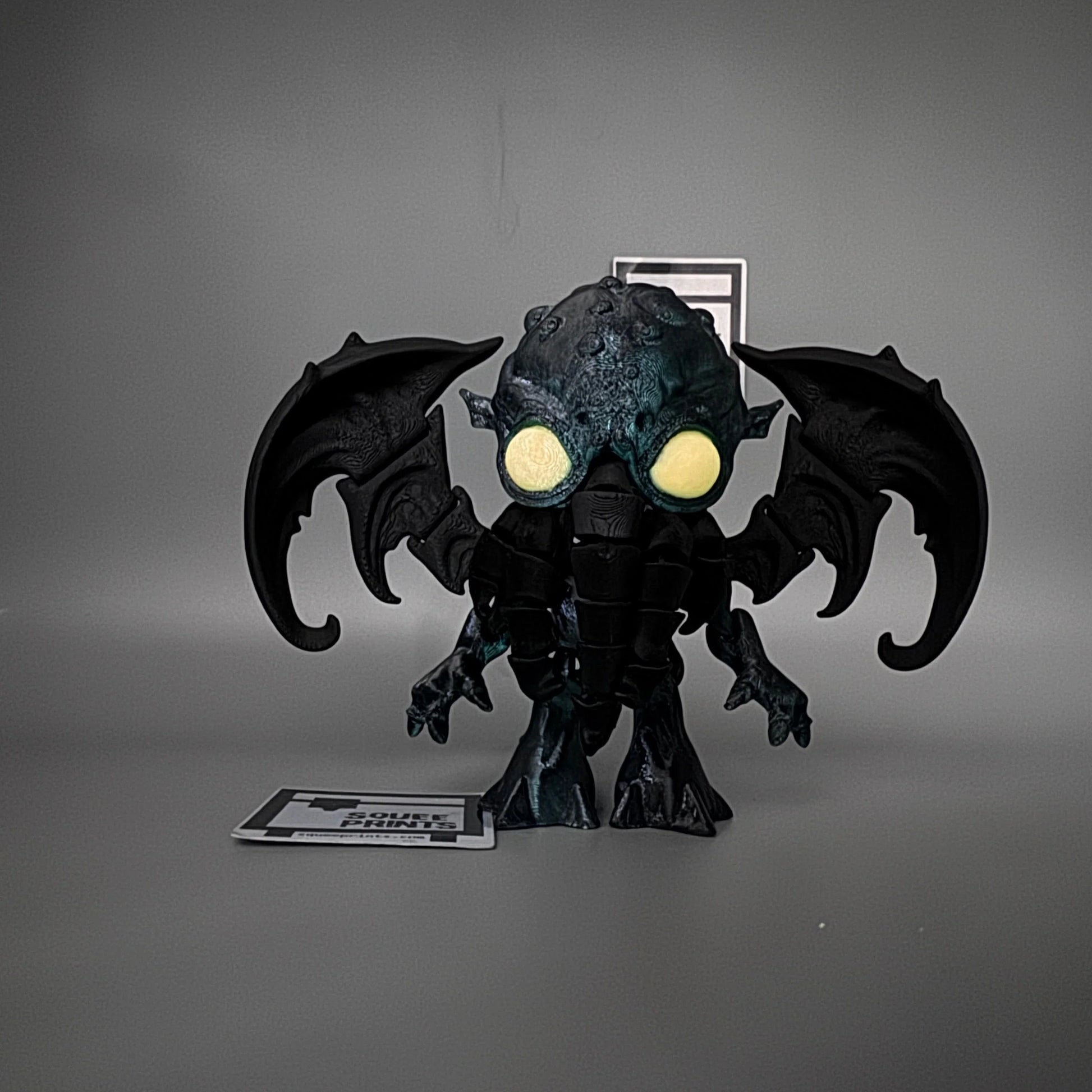 Cthulhu | Articulated | 3D Print | Fidget | Glow in the Dark - Squee Prints