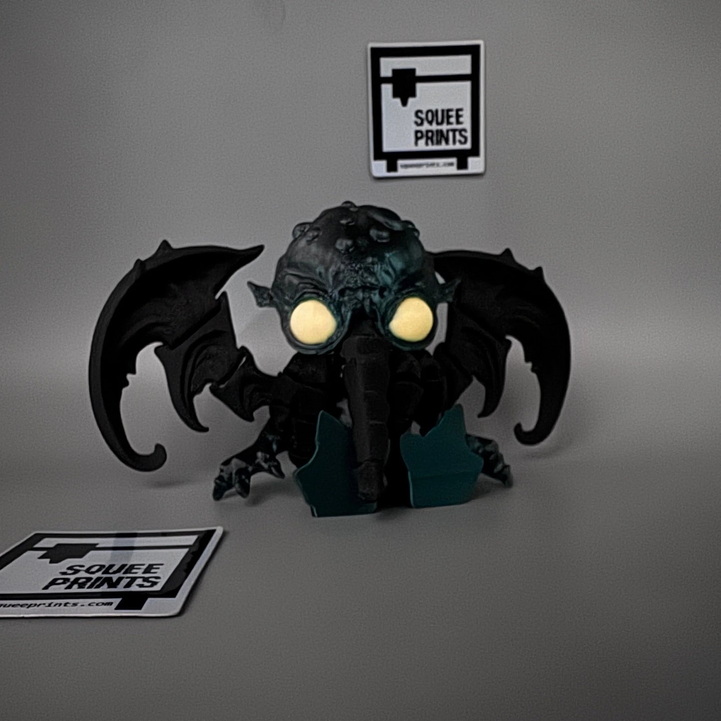 Cthulhu | Articulated | 3D Print | Fidget | Glow in the Dark - Squee Prints