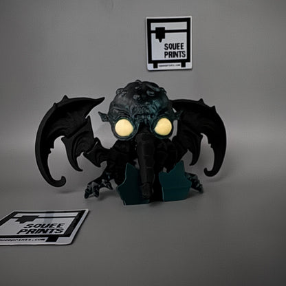 Cthulhu | Articulated | 3D Print | Fidget | Glow in the Dark - Squee Prints