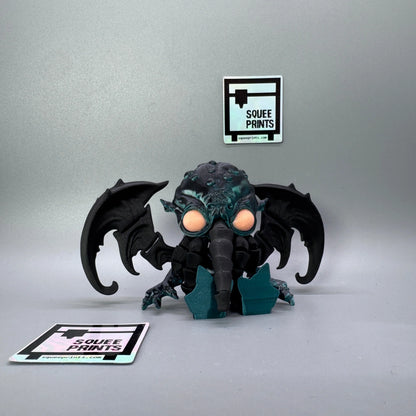 Cthulhu | Articulated | 3D Print | Fidget | Glow in the Dark - Squee Prints