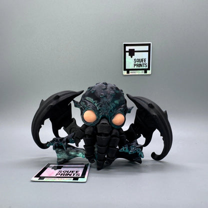 Cthulhu | Articulated | 3D Print | Fidget | Glow in the Dark - Squee Prints
