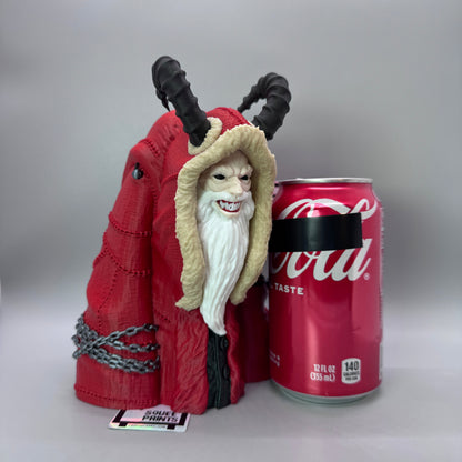 Creepmas Krampus | Tree Topper | Gothic Christmas | Full Color 7 Inch - Squee Prints