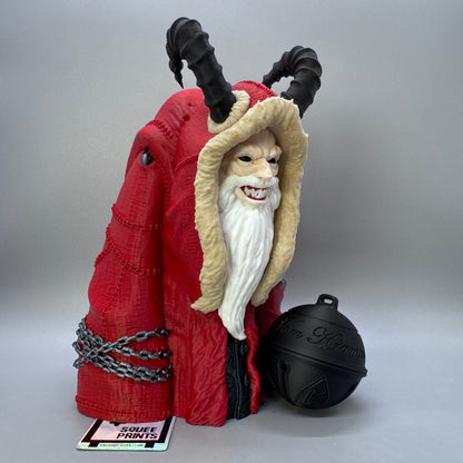 Creepmas Krampus | Tree Topper | Gothic Christmas | Full Color 7 Inch - Squee Prints