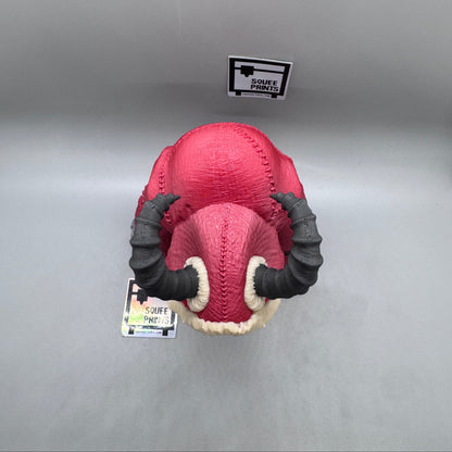 Creepmas Krampus | Tree Topper | Gothic Christmas | Full Color 7 Inch - Squee Prints