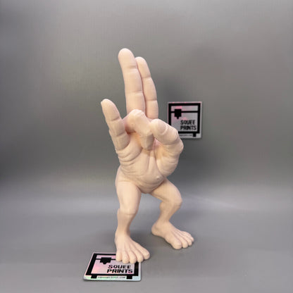 Disturbing Hand Monster | Shocker | Body Horror | Fingers with Legs - Squee Prints