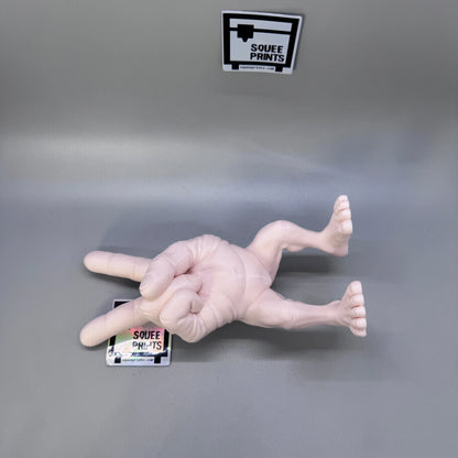 Disturbing Hand Monster | Peace Sign | Body Horror | Fingers with Legs - Squee Prints