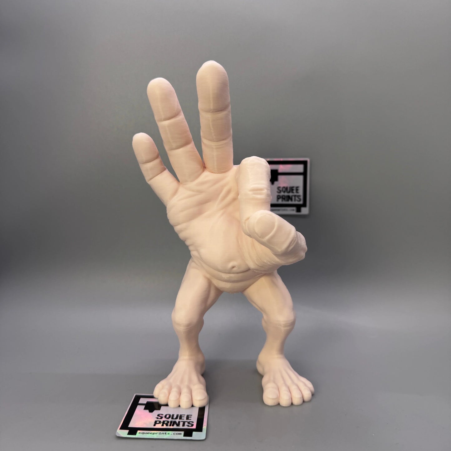 Disturbing Hand Monster | OK | Body Horror | Fingers with Legs - Squee Prints