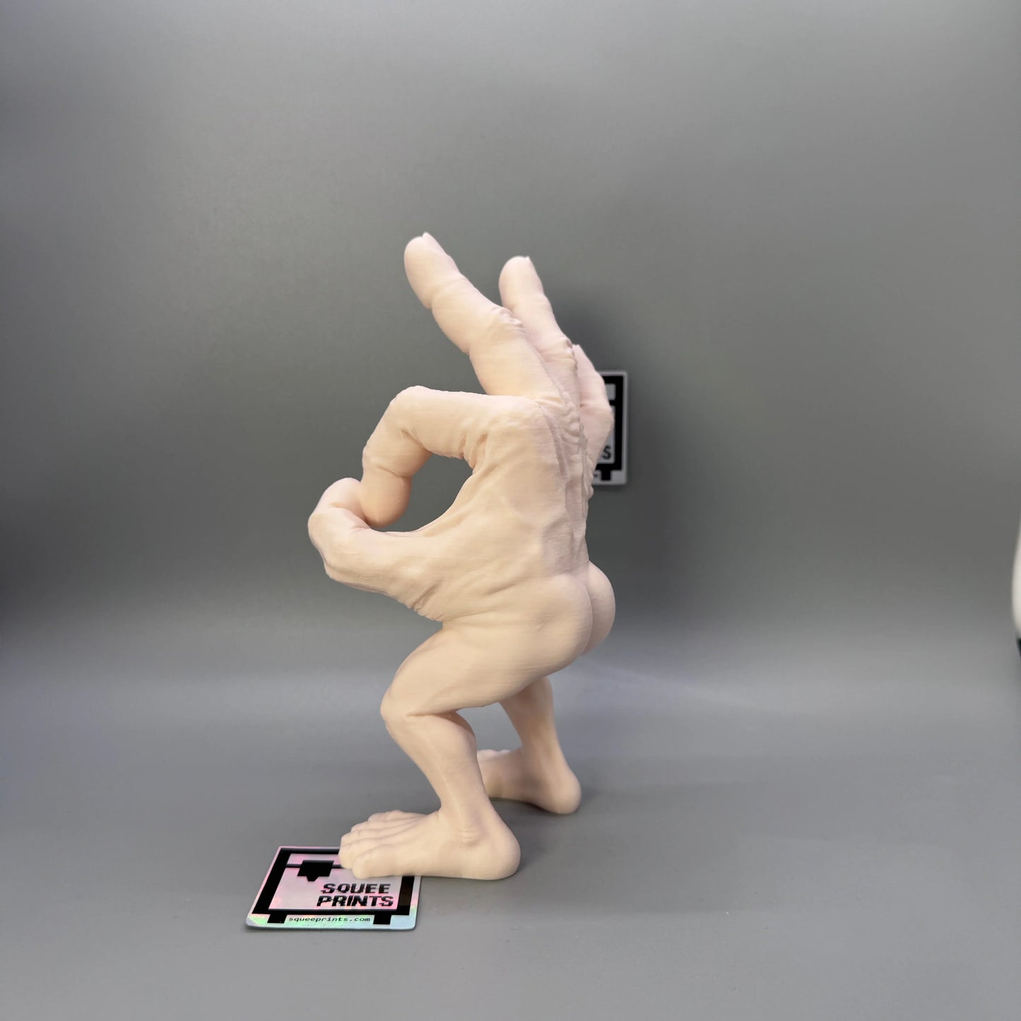 Disturbing Hand Monster | OK | Body Horror | Fingers with Legs - Squee Prints