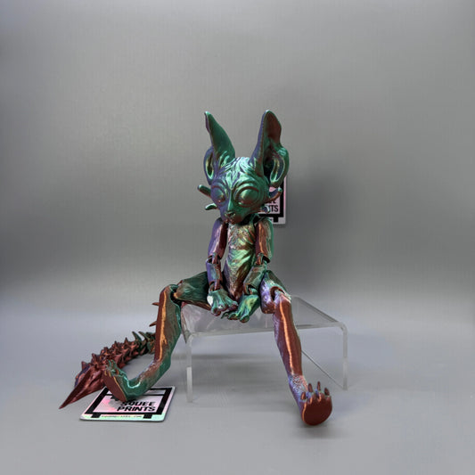 Alien Sphynx Cat | Articulated | 3D Printed - Squee Prints