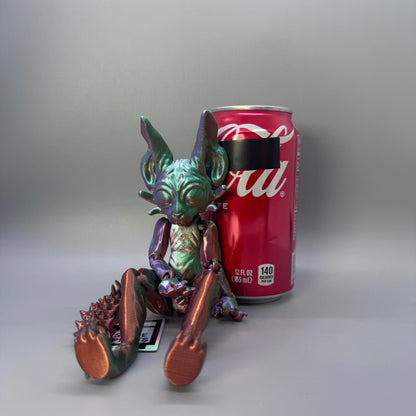 Alien Sphynx Cat | Articulated | 3D Printed - Squee Prints