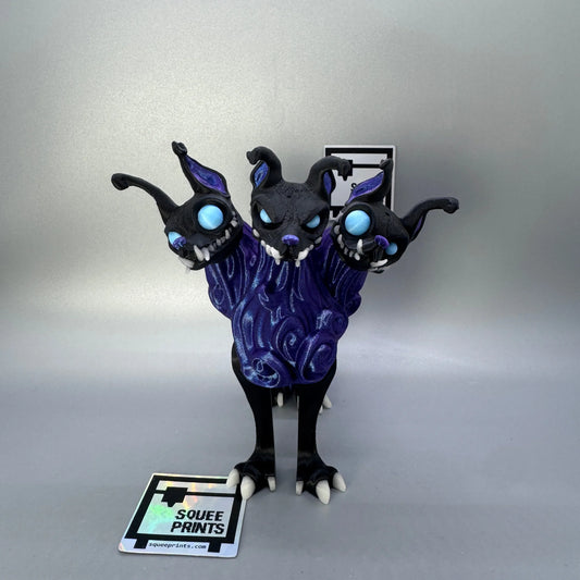 Cerberus | Multi-Headed Dog | Hound Of Hades | Glow in the Dark - Squee Prints