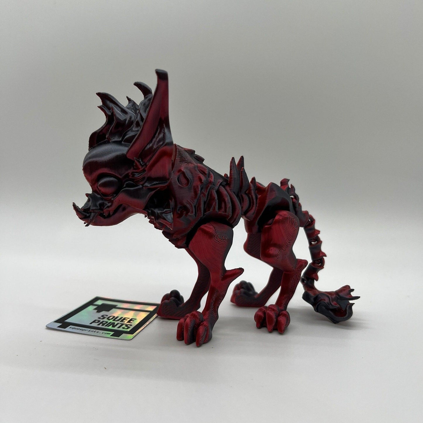 Chupacabra Chihuahua | Cryptid | Articulated - Squee Prints