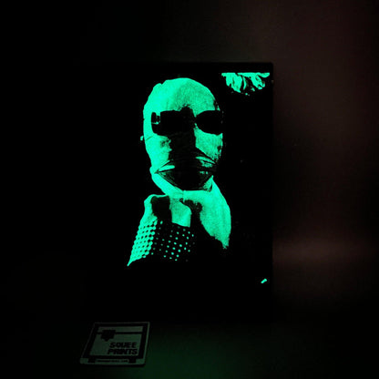 The Invisible Man | 3D Painting | Glow in the Dark - Squee Prints