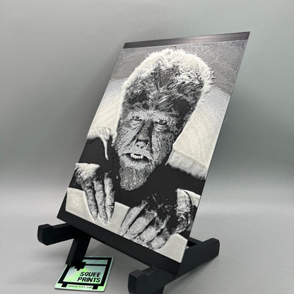 The Wolfman | 3D Painting | Glow in the Dark - Squee Prints
