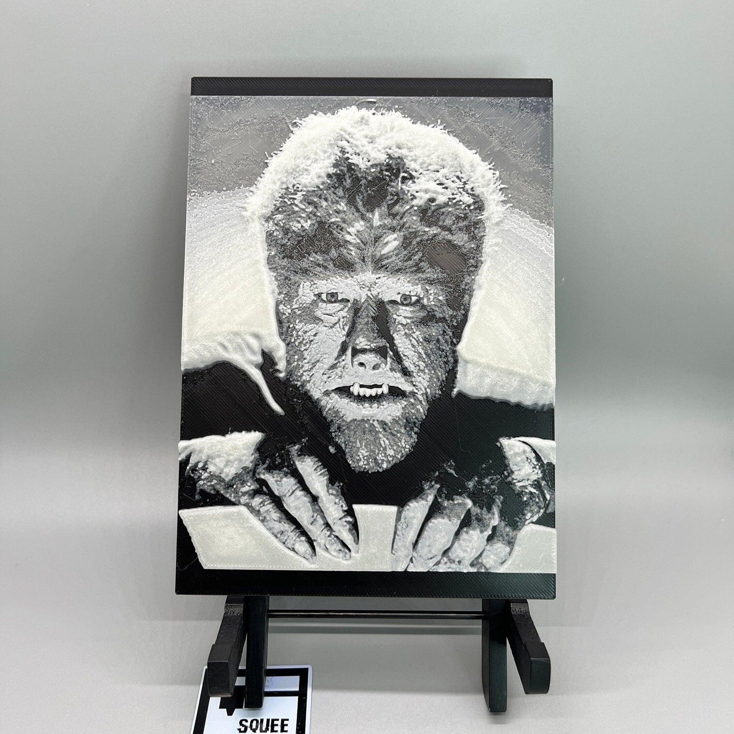 The Wolfman | 3D Painting | Glow in the Dark - Squee Prints