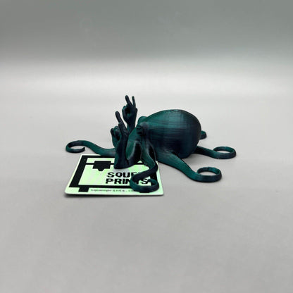 Rocktopus | Prank Gift | Rock Fingers Octopus | Desk Companion - Squee Prints