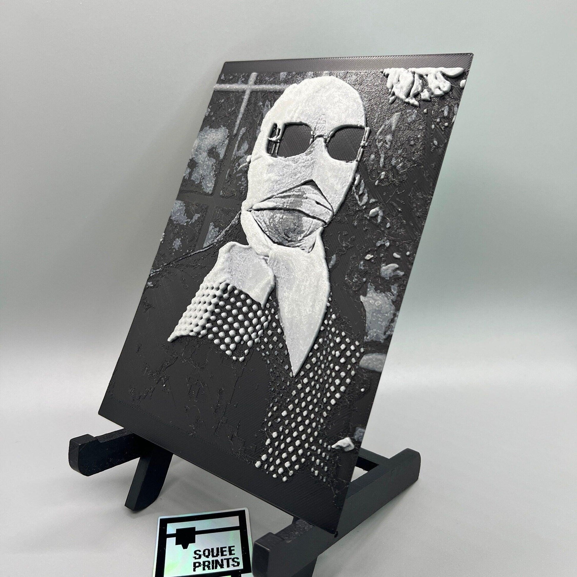 The Invisible Man | 3D Painting | Glow in the Dark - Squee Prints