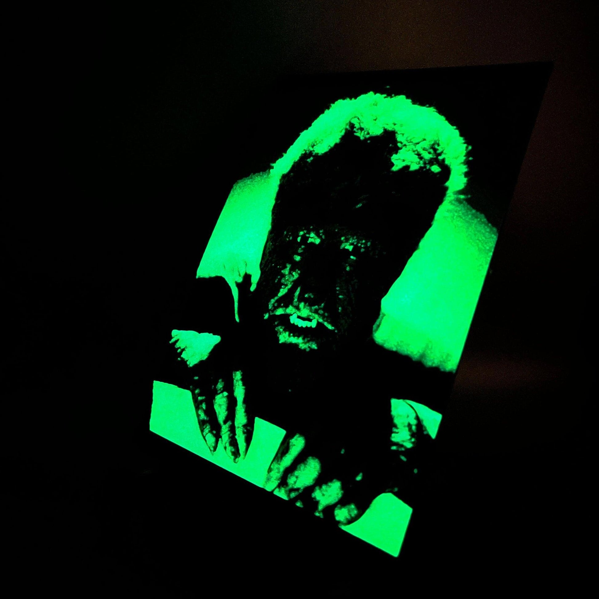 The Wolfman | 3D Painting | Glow in the Dark - Squee Prints