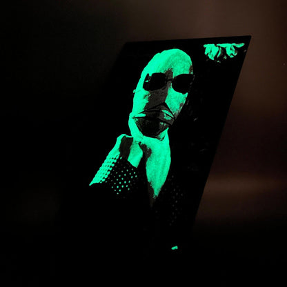 The Invisible Man | 3D Painting | Glow in the Dark - Squee Prints