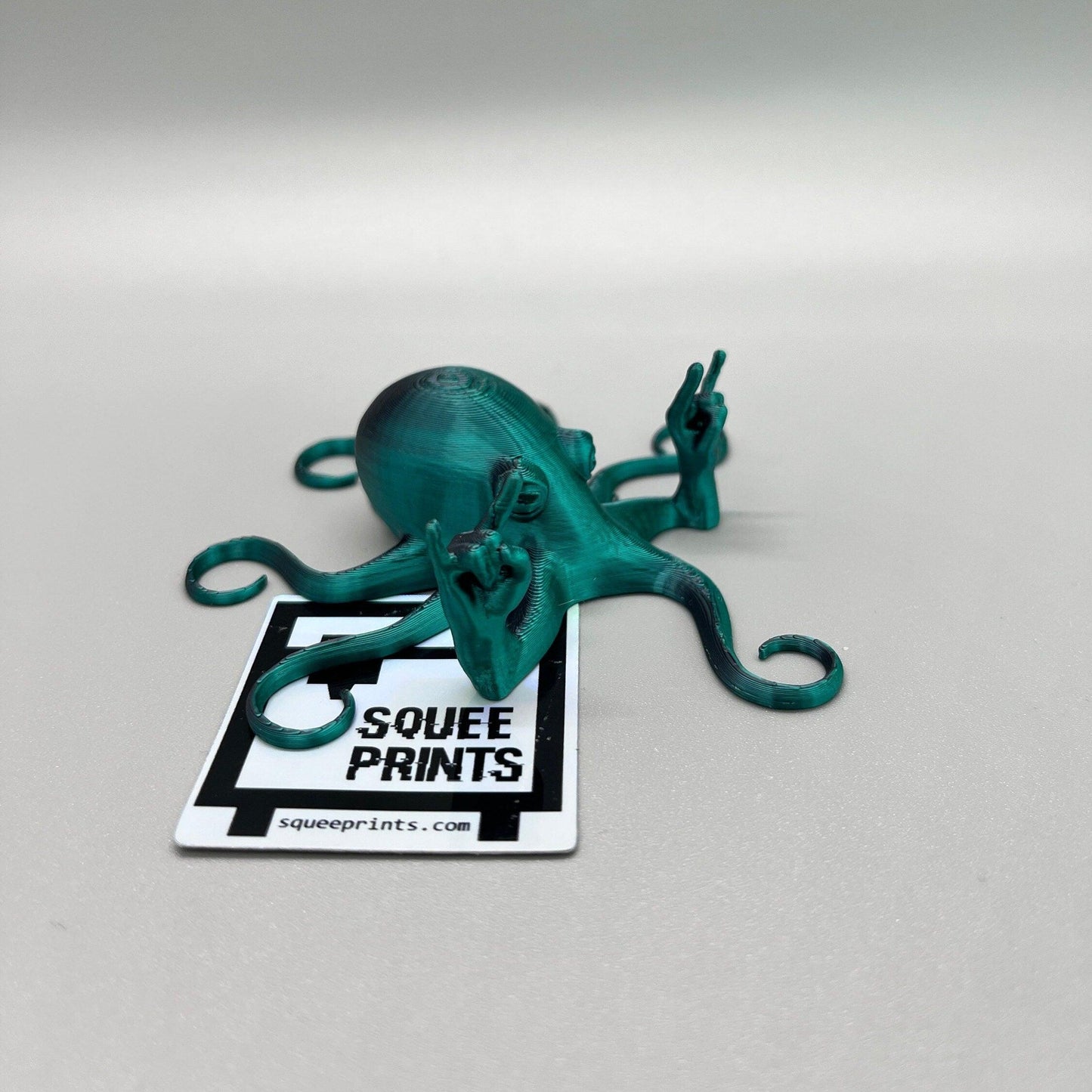 Rocktopus | Prank Gift | Rock Fingers Octopus | Desk Companion - Squee Prints