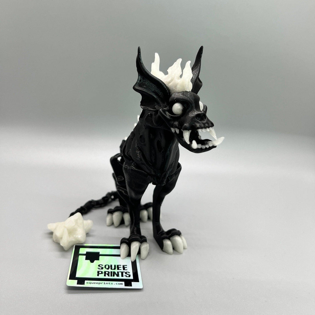 Hellhound | Glow in the Dark | Articulated | Fidget - Squee Prints