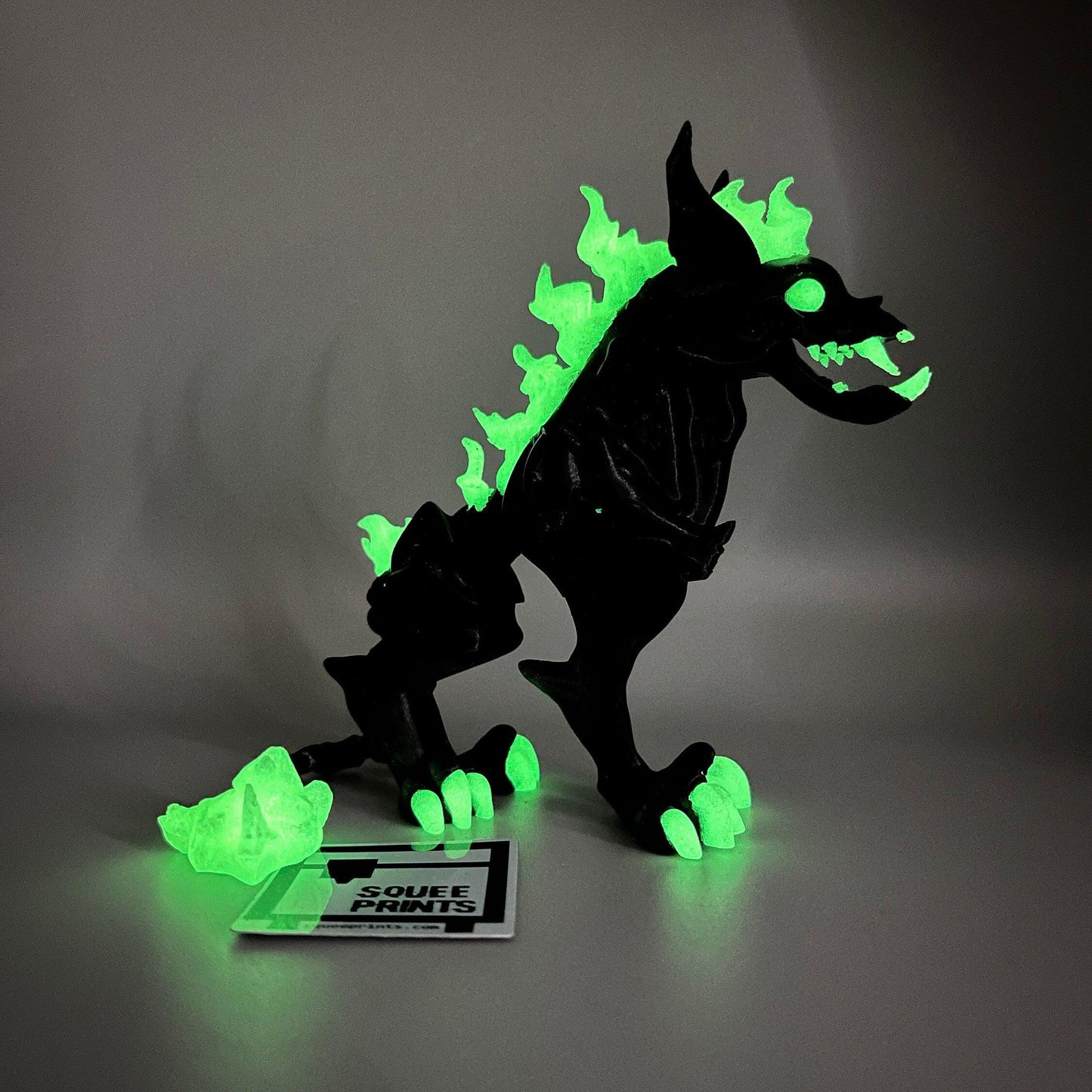 Hellhound | Glow in the Dark | Articulated | Fidget - Squee Prints