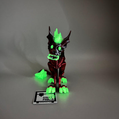 Hellhound | Glow in the Dark | Articulated | Fidget - Squee Prints