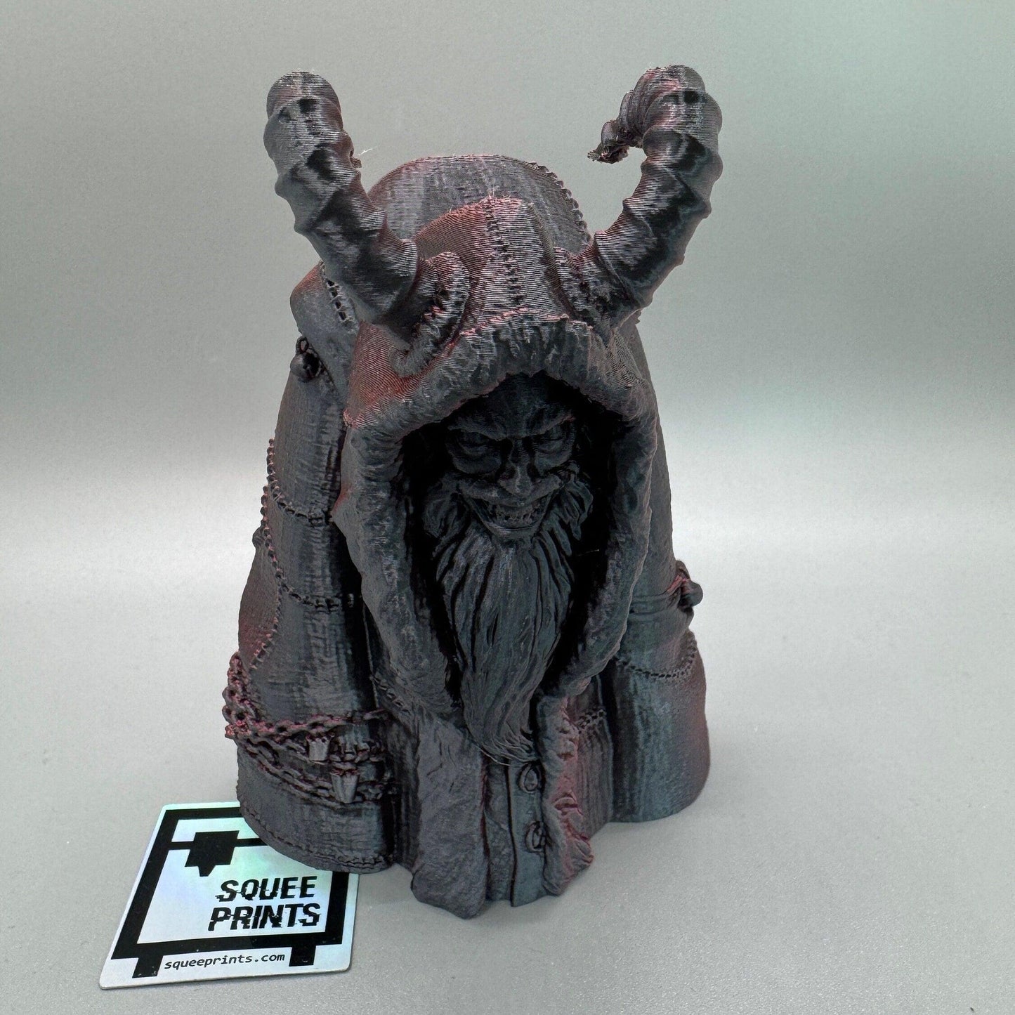 Krampus 9" | Tree Topper | Creepmas - Squee Prints