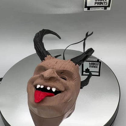 Krampus Ornament Mask | Creepmas | Krampusnacht | Gothic Christmas