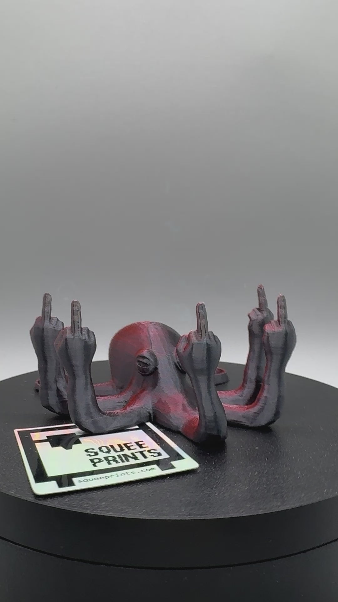 Fucktopus | Prank Gift | Middle Finger Octopus