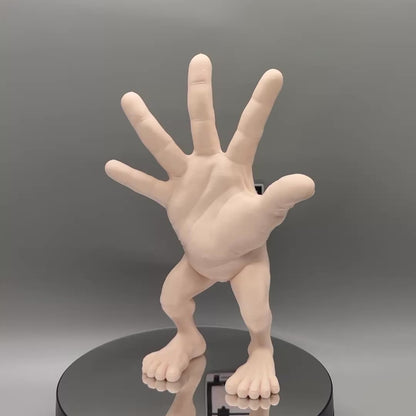 Disturbing Hand Monster High Five | Body Horror | Fingers with Legs