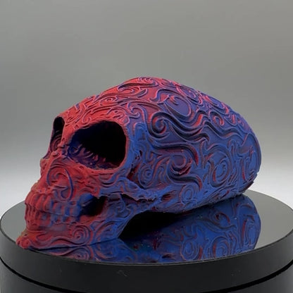 Alien Skull Deluxe | 3D Printed | Extraterrestrial