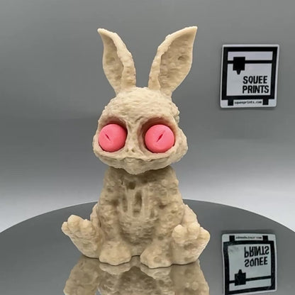 Decomposing Bunny | Zombunny | Oddity | 3D Printed