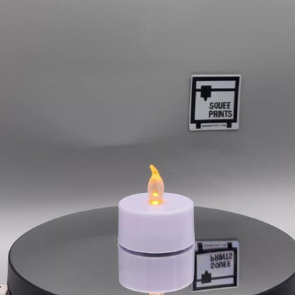 Middle Finger Ghost with Witch Hat | Halloween Decor | Tealight Ghost | 3D Printed