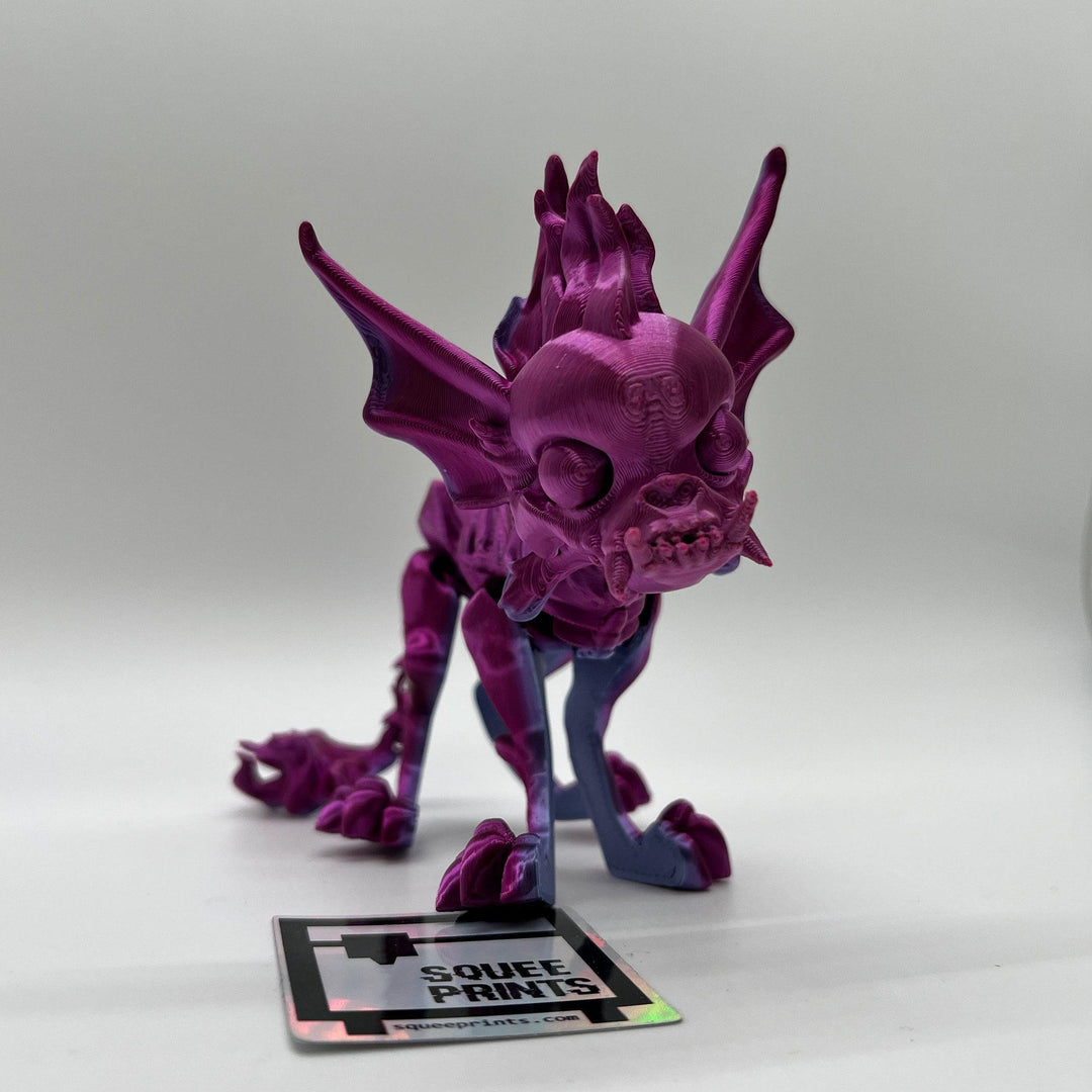 Chupacabra Chihuahua | Cryptid | Articulated - Squee Prints