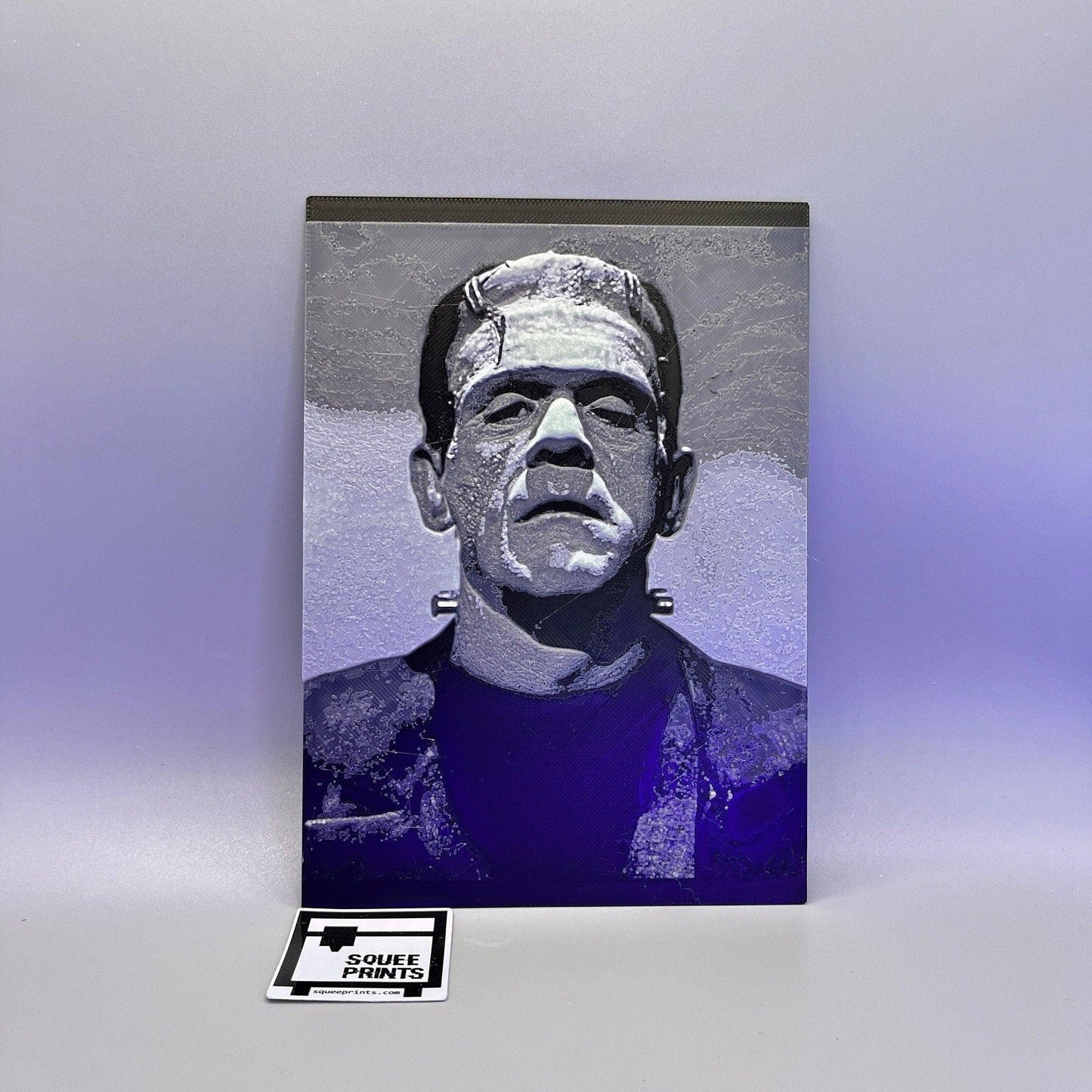 Frankenstein's Monster | 3D Painting | Glow in the Dark - Squee Prints